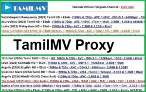 TamilMV Proxy